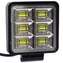 LÁMPARA DE TRABAJO 48 LED 144W HALÓGENA 12V-80V 109x109mm