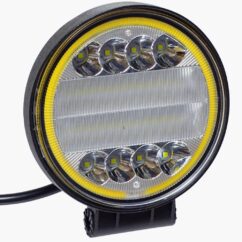 LÁMPARA DE TRABAJO 38 LED + CONTORNO 12-24V 1620 lm Fi 112mm Homologación