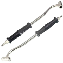Extensión para inflar las ruedas de los gemelos TIR. Mango de manguera de 8 mm de doble cara