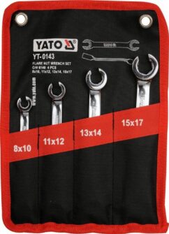 LLAVES PARA TUBO DE FRENO ACERO CrV YATO YT-0143