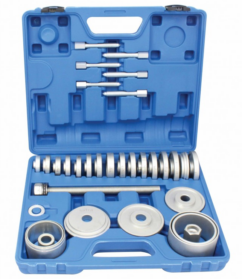 EXTRACTOR PARA DESMONTAJE/MONTAJE COJINETES DE BUJE DE RUEDA 34 ELEMENTOS