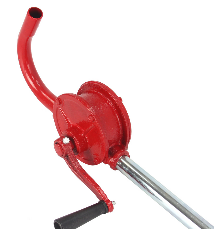 BOMBA MANUAL ROTATIVA DE MANIVELA PARA COMBUSTIBLE ACEITE - Imagen 3