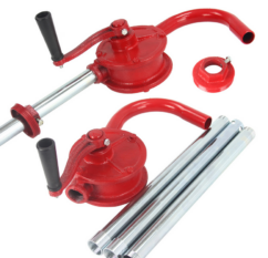BOMBA MANUAL ROTATIVA DE MANIVELA PARA COMBUSTIBLE ACEITE