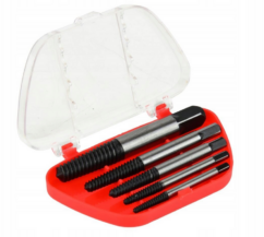 EXTRACTORES PARA TORNILLOS ROTOS 5 UNIDADES 3-18MM