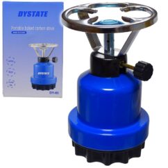 Estufa de gas turística con cartuchos de 190g. 1,3 kilovatios.