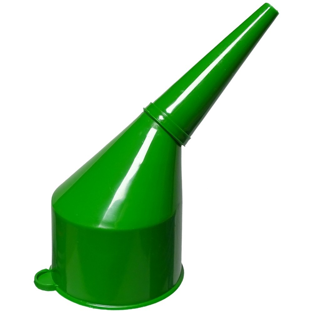 Embudo para combustible, productos químicos, líquidos, curva de plástico con colador - Imagen 6