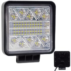 Lámpara de trabajo reflector 32 LED 9V-30V 42W 110x110mm HALÓGENO COMBO Spot 6500K