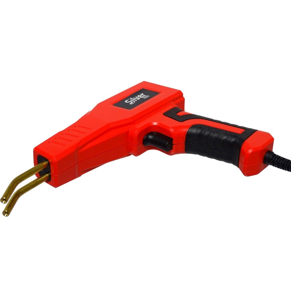 Máquina de soldar, soldador de plástico, soldador para plásticos + 400 piezas de grapas, grapadora LED. - Imagen 4
