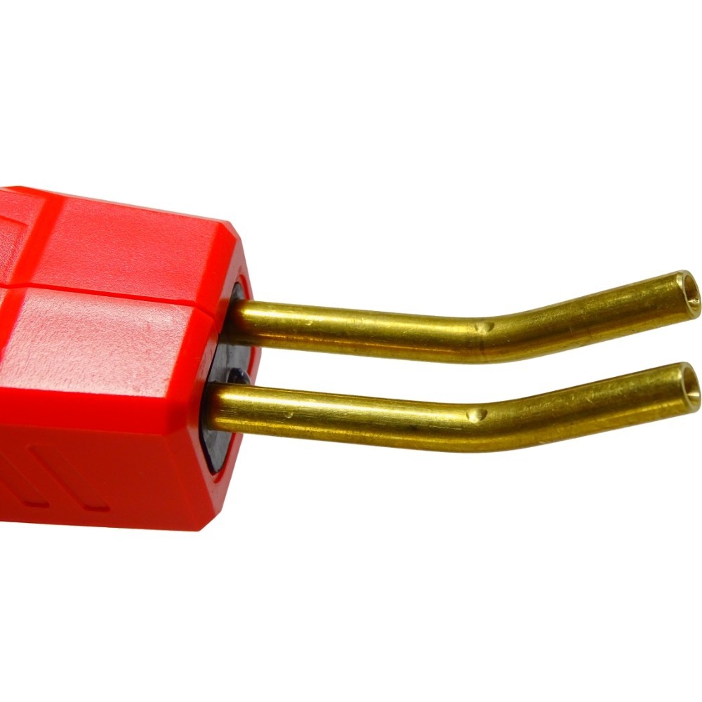 Máquina de soldar, soldador de plástico, soldador para plásticos + 400 piezas de grapas, grapadora LED. - Imagen 8