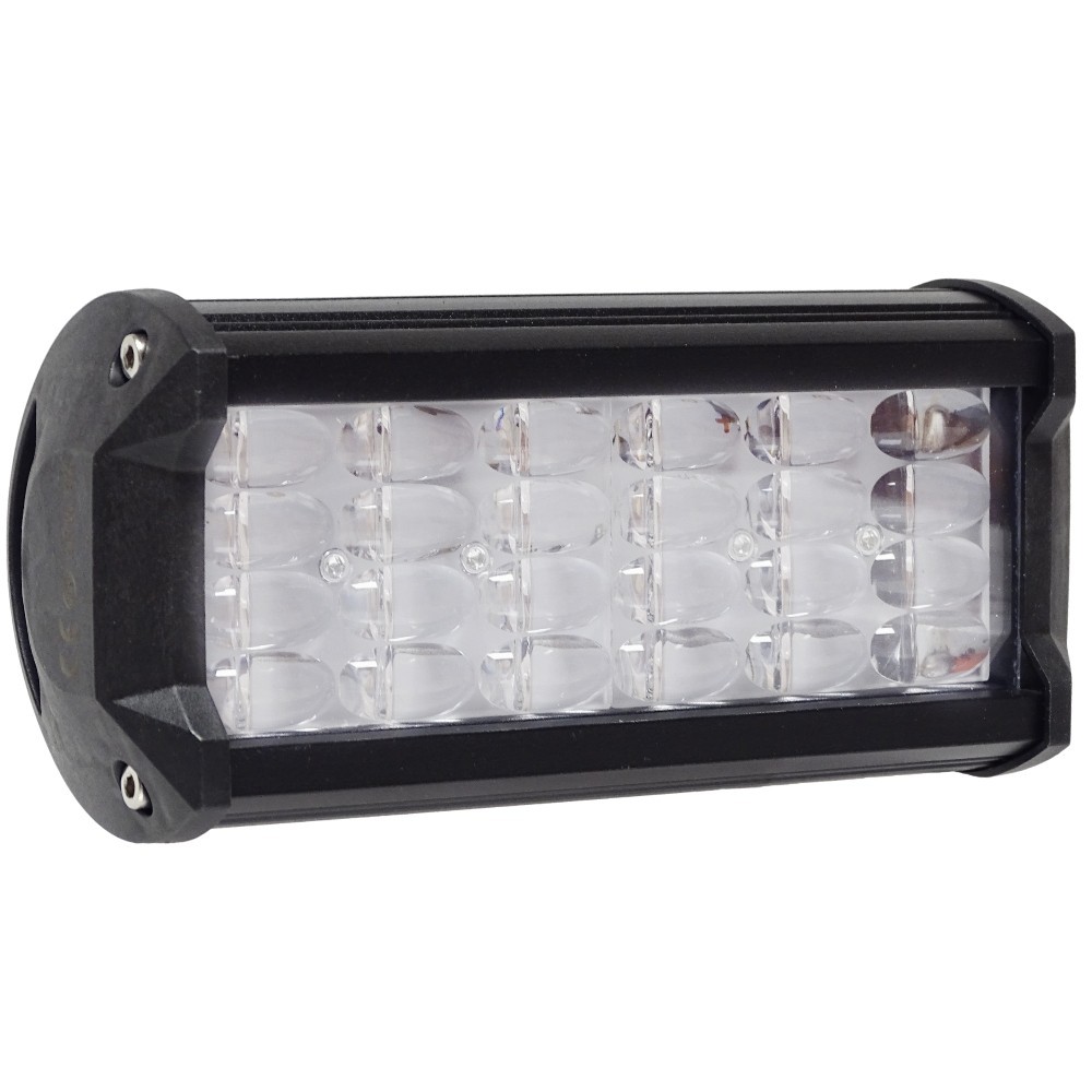 Lámpara de trabajo de panel halógeno 24 LED 4000 lm 12-80V 165mm Homologación - Imagen 4