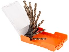 Brocas para metal cobalto 1-10 mm 19 uds. Juego de brocas PROFI