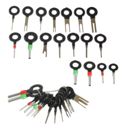 LLAVES DE EXTRACCIÓN PARA EXTRACCIÓN DE PIN, 11 ELEMENTOS