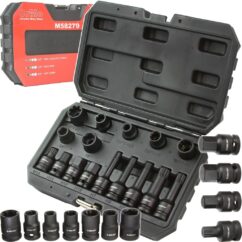 JUEGO DE VASOS PINZA DE FRENO 1/2" 16 uds. CrMo CrV