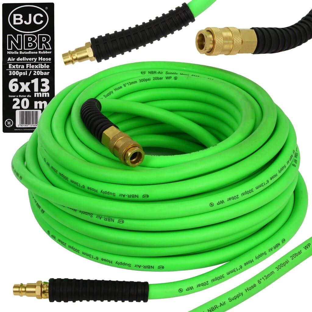 Manguera forjada profesional 6x13mm 20m BJC conectores rápidos euro