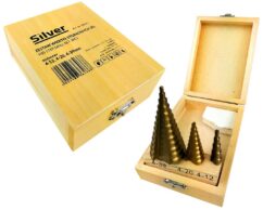 PASO BROCAS CONO HSS + TITANIO 4-39mm 3 UD