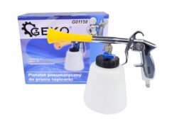 Pistola neumática para lavado y limpieza de tapizados de coche, 1L