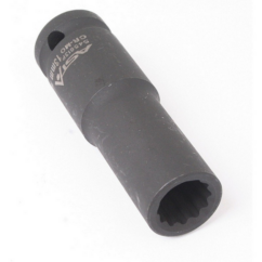 Vaso de impacto largo 18mm Llave de vaso de 12 caras 1/2' ASTA