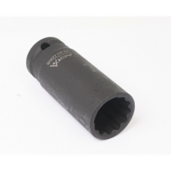 Vaso de impacto largo 22 mm Llave de vaso de 12 caras 1/2' ASTA