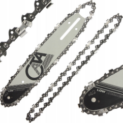 Guía + 2 cadenas de sierra 10" 1,3mm 3/8"