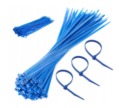 Bridas autoblocantes azules 5x300mm, juego de 50 piezas ASTA