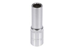 VASO LLAVE LARGA 12mm 1/2' 12 puntas, Jonnesway