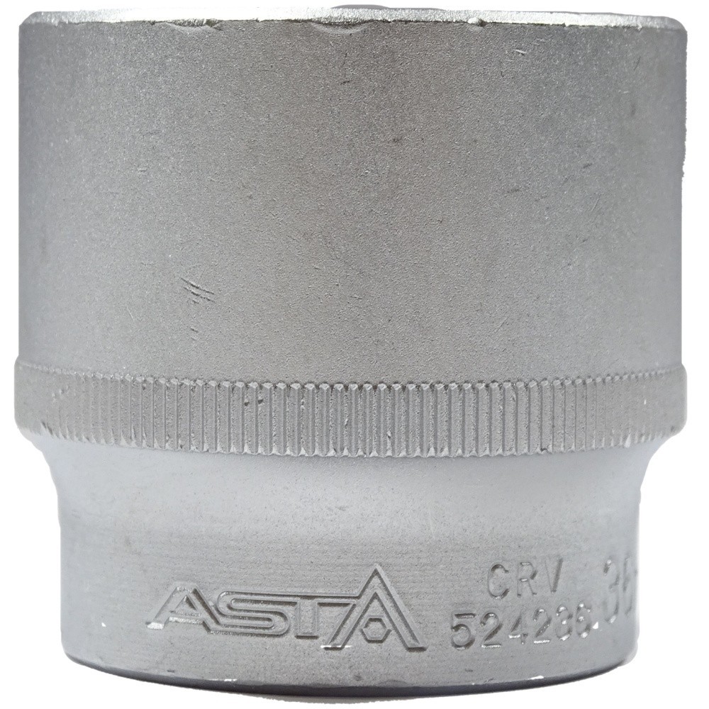 Vaso 27mm Llave de vaso de 12 ángulos 1/2', fuerte, ASTA - Imagen 4