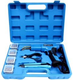 SOLDADOR GRAPADORA PLÁSTICO 50W + 200 GRAPADORAS, SET