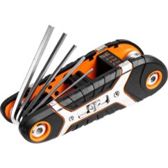 Juego de 8 llaves Allen plegables de 1,5-8 mm