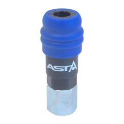 Conector rápido profesional para manguera de 10 mm 3/8', dos etapas, Asta