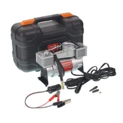 Bomba de vacío, compresor de dos pistones, vacuómetro, 50 l/min, mini compresor