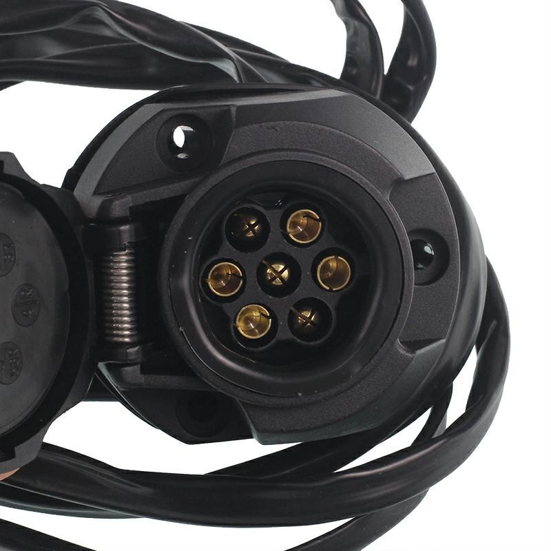 GANCHO MAZO ELÉCTRICO 7 PIN UNIVERSAL, TOMA 7 PIN + CABLE 2M - Imagen 4