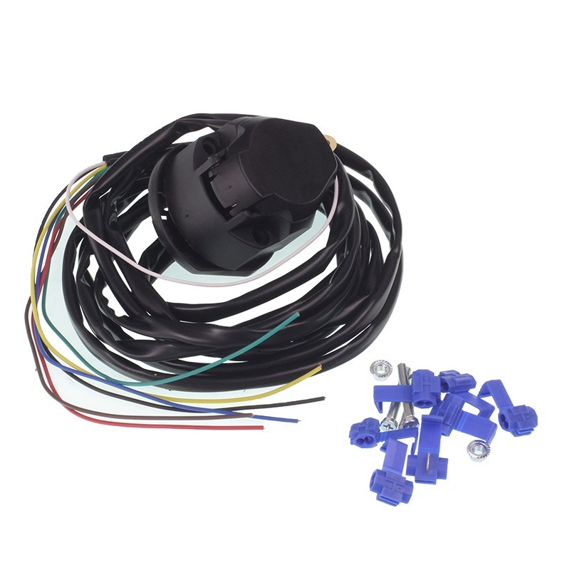 GANCHO MAZO ELÉCTRICO 7 PIN UNIVERSAL, TOMA 7 PIN + CABLE 2M