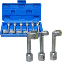 LLAVES DE VASO PARA TUBOS INYECTORES 1/2'' 6 ELEMENTOS.