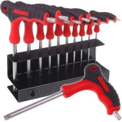 LLAVES ALLEN TIPO TORX 2-10mm JUEGO DE 10.