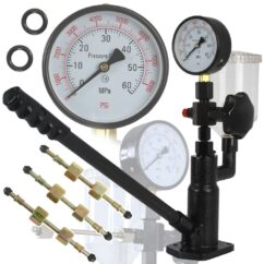 PROBADOR DE INYECTORES, MANOMETRO DIESEL, 600 BAR