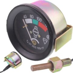 Indicador de temperatura del agua del aceite MTZ T-25 12V KPL 3M sin refuerzo