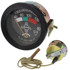 Indicador temperatura agua aceite MTZ T-25 12V KPL 3M cable blindado