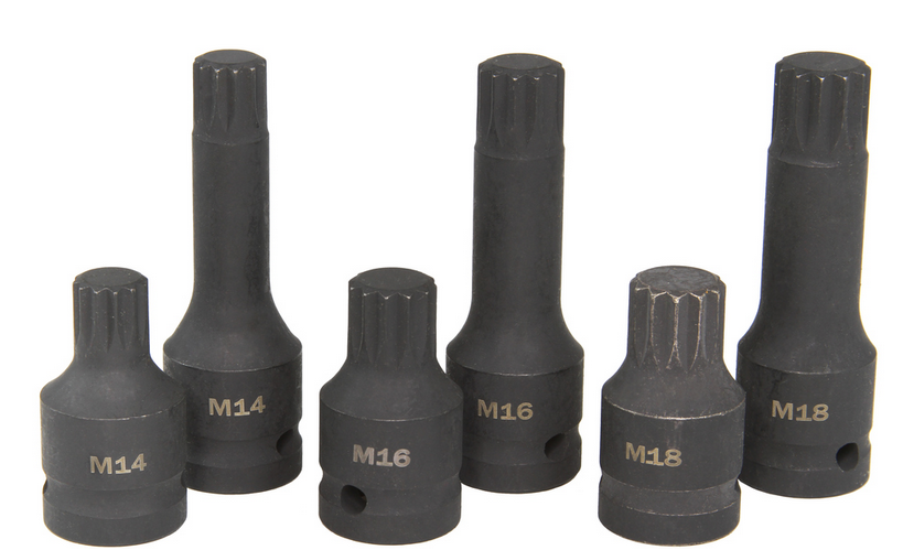 LLAVES DE IMPACTO ESTRIADAS M14 M16 M18 - suspensiones VW - Imagen 8