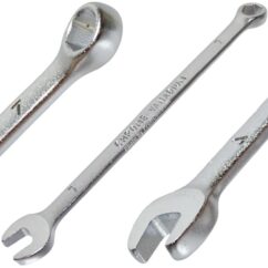 Llave combinada de 6 caras 9mm Asta