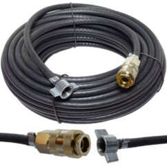 Manguera, manguera para inflar ruedas de TIR Bus, 2m, punta de conector rápido