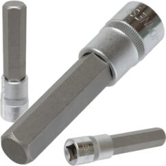 IMBUS Llave de vaso hexagonal H16x100mm con vaso Jonnesway de 1/2"
