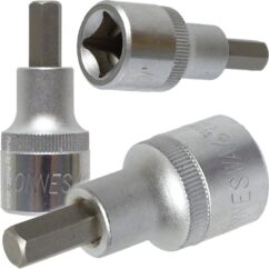 AMPULUS HEXAGONAL H6x55mm CON VASO JONNESWAY 1/2'