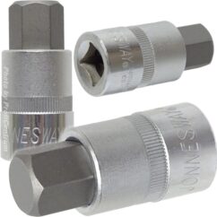 AMPULAR HEXAGONAL IMBUS H19x55mm CON VASO JONNESWAY 1/2"