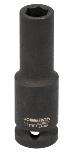 VASO DE IMPACTO LARGO 11mm 1/2' Cr-Mo Jonnesway