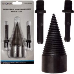 Escariador para partir madera, cono de perforación, 42mm, para dividir