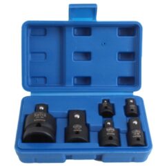 ADAPTADORES REDUCCION IMPACTO 6 PZS 1/4 3/8 1/2 3/4 JUEGO