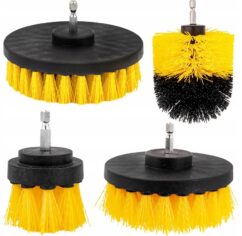 Cepillos de limpieza para destornillador 4 piezas 2" 3,5" 4" 5"