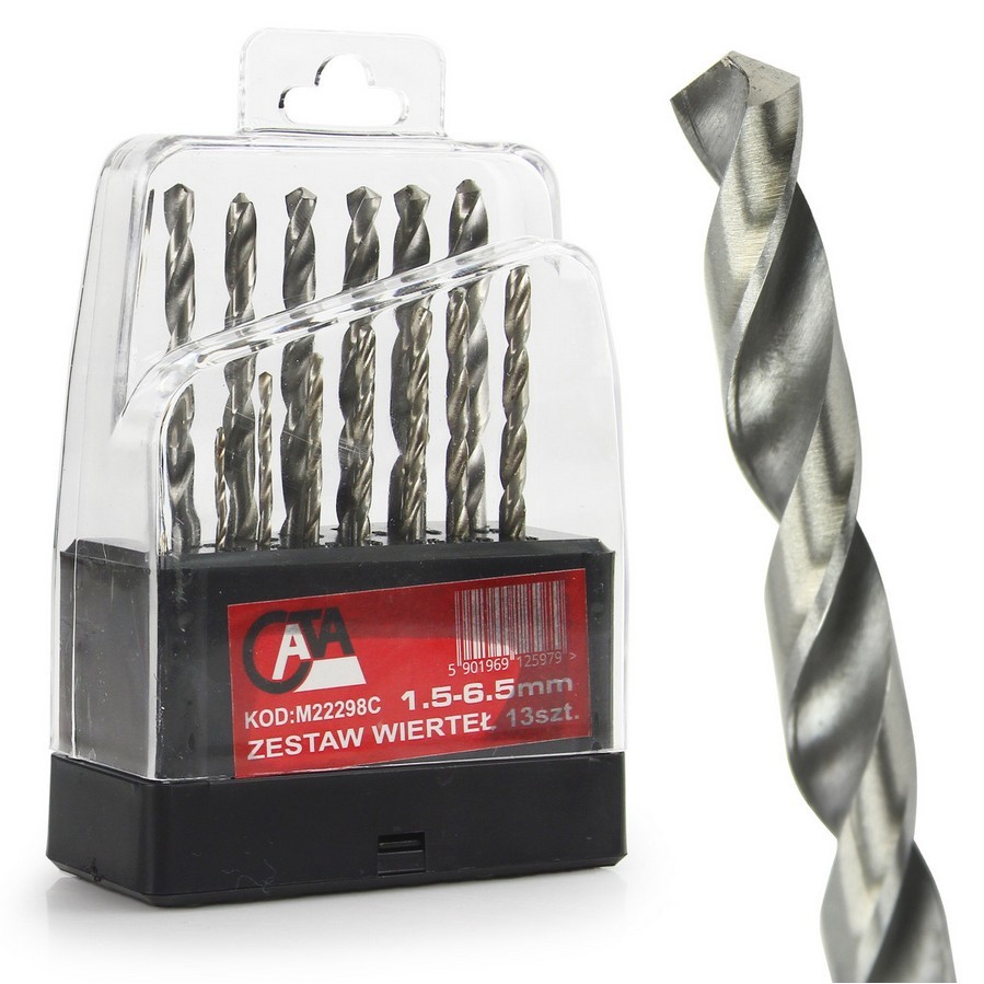 Brocas para metal 13 piezas 1,5 - 6,5 MM