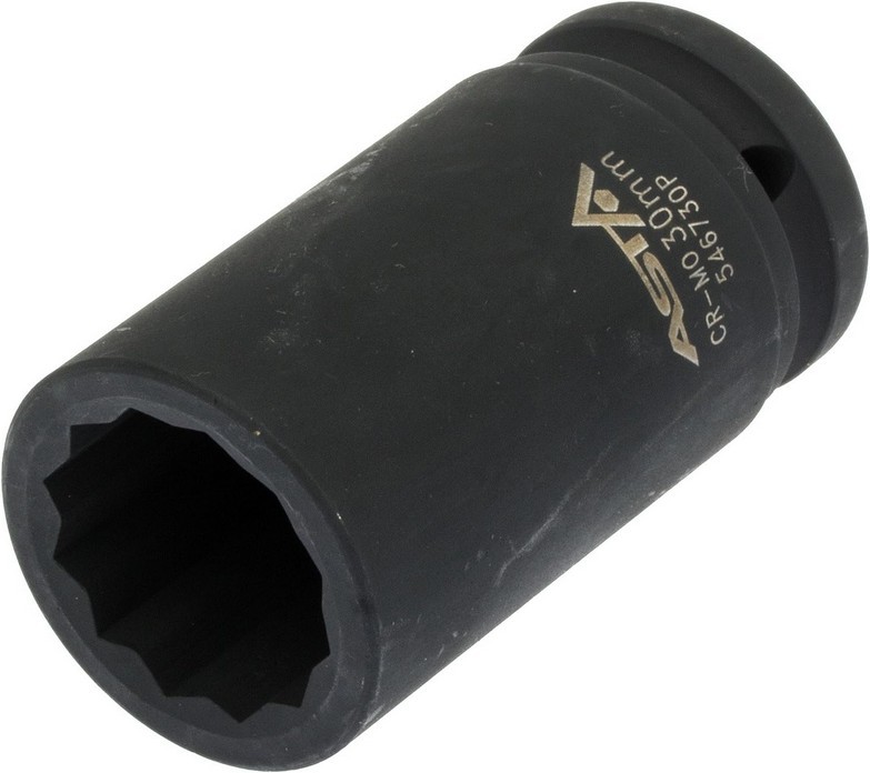 VASO DE IMPACTO 12 LATERALES 3/4'' 30 MM LARGO L 85MM