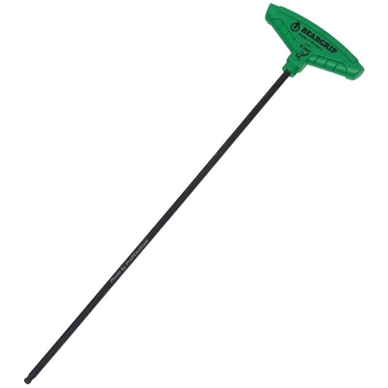 Llave Allen HEX extralarga 6 x 350 mm, XXL, BEARGRIP, tipo T - Imagen 3